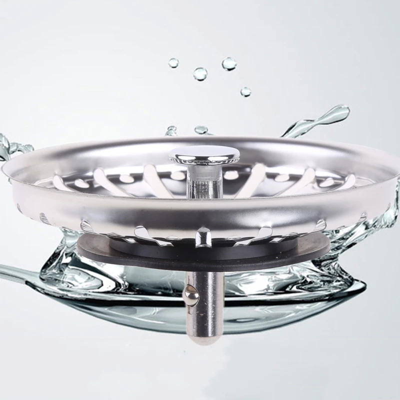 

Anti-clogging Kitchen Sink Drain Mesh Bathroom Fine Mesh Hair Catcher Perfect for Most Sink Floor Drain Universal