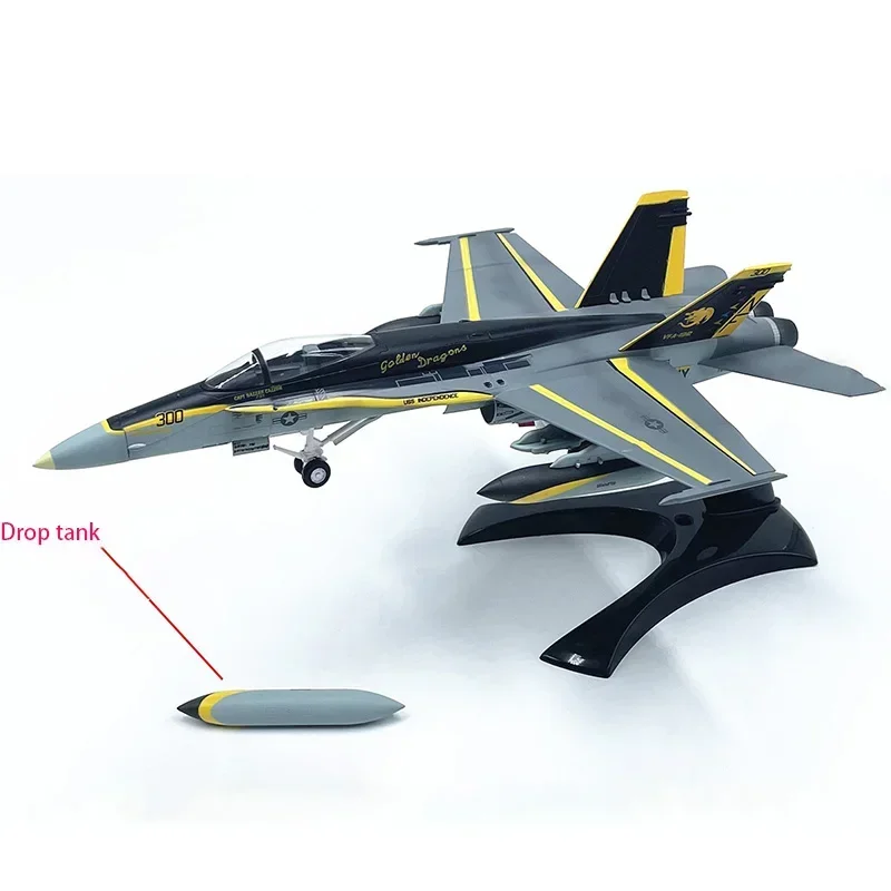 Модель самолета Hornet Fighter F18 масштаб 1:72 США F меньший размер готовый дисплей