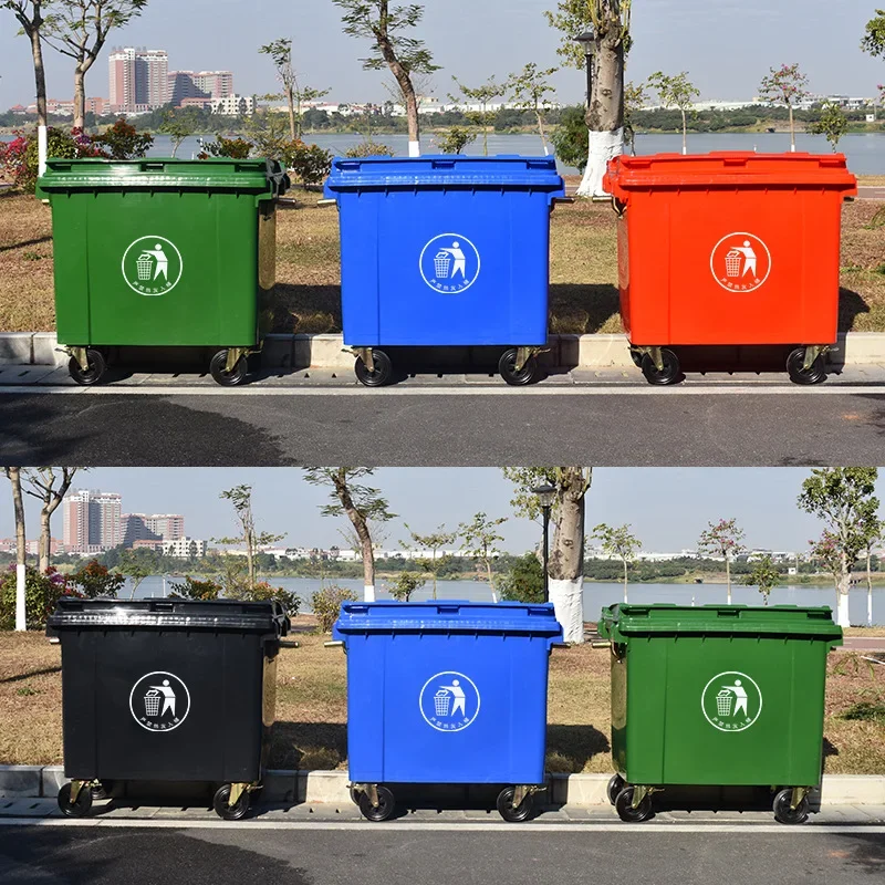 Мусорное ведро из лозы 660 л