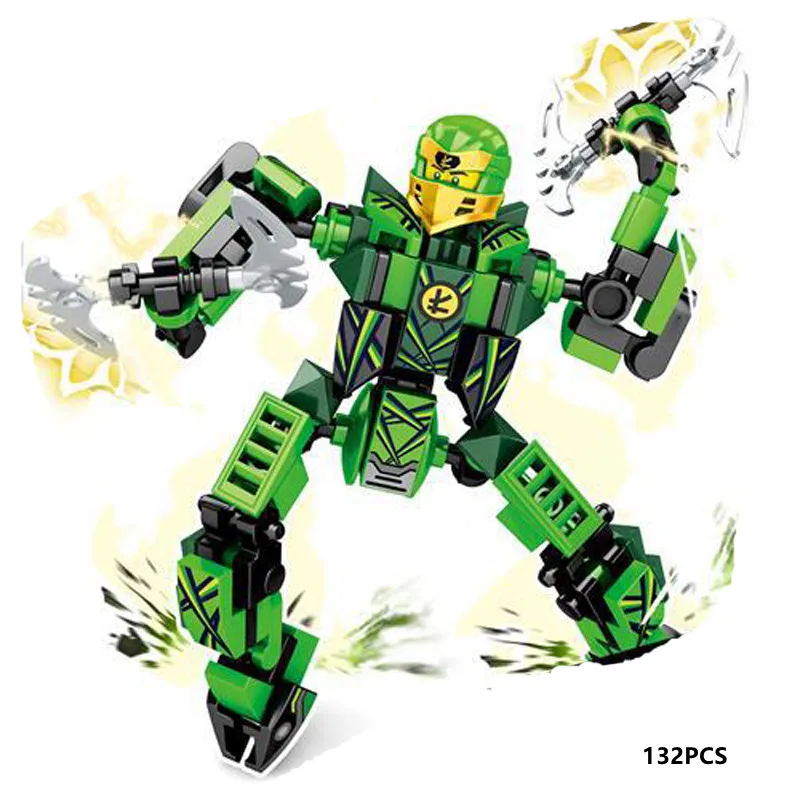 Новые Фигурки ниндзя Legacy Kai Jay Zane Lloyd Mech Super панцирь робот набор строительных