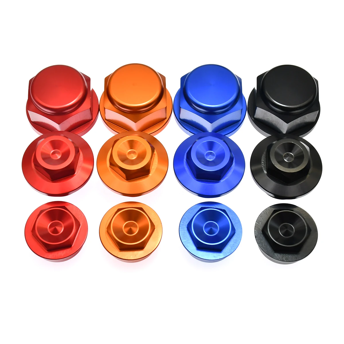 Передние и задние колпачки на винты для мотоциклов