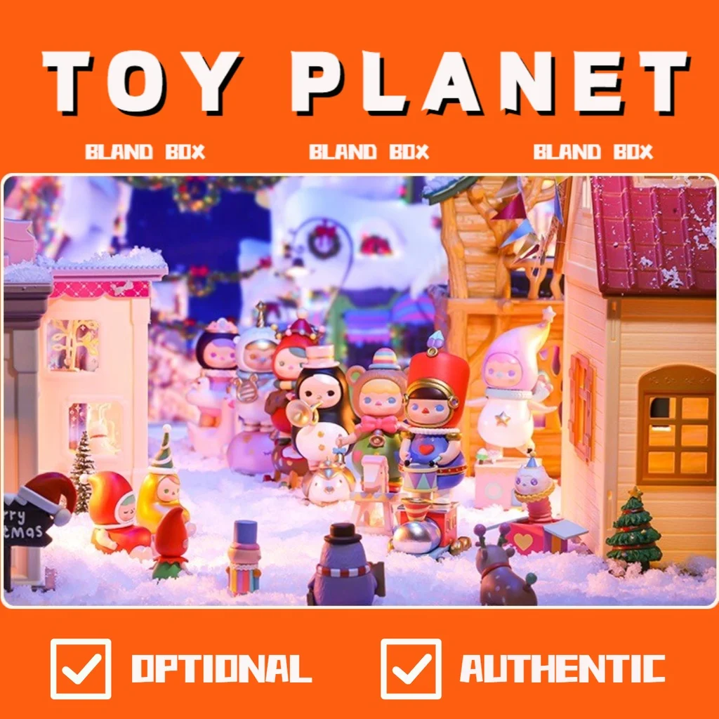 

[Игрушечная планета] Pucky Рождественский музыкальный парад Popmart глухая коробка Series