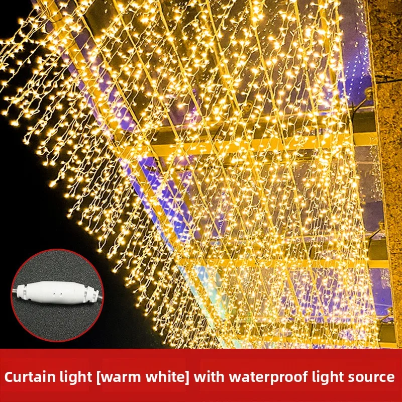 

Уличные свадебные украшения, интернет-знаменитости, звездное небо, фонарь, ледяная полоса, водопад, течет воды, мигающий свет, гирлянда