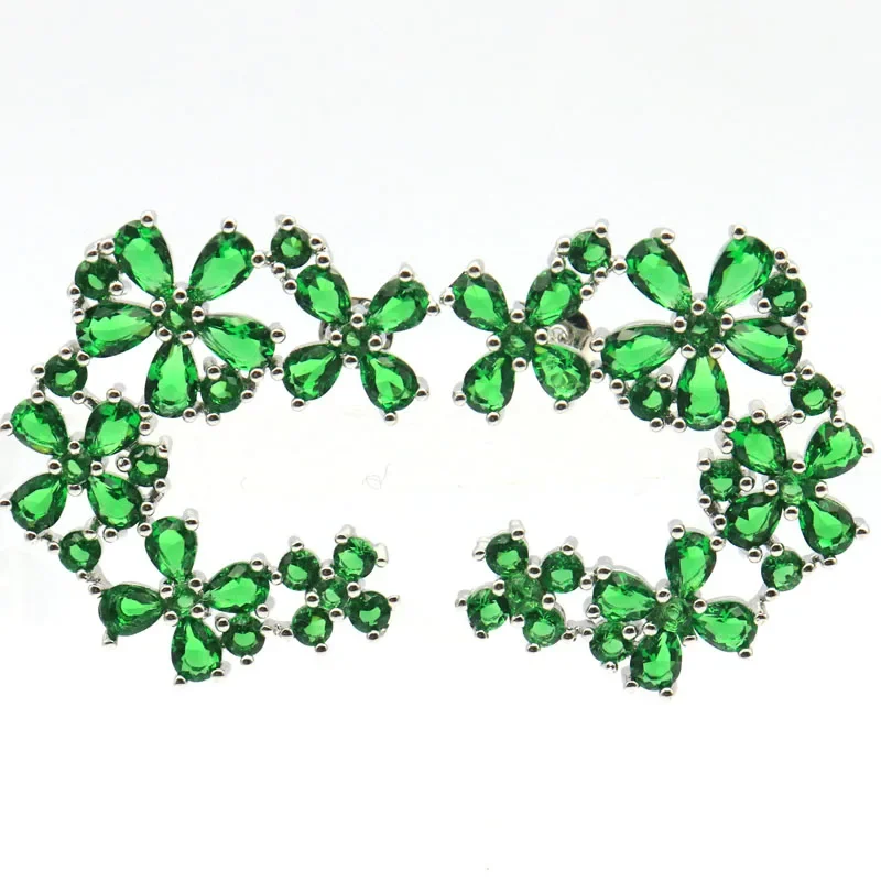 Купите 4 и получите 1 бесплатно 8 г серьги из смешанного серебра 925 пробы в форме