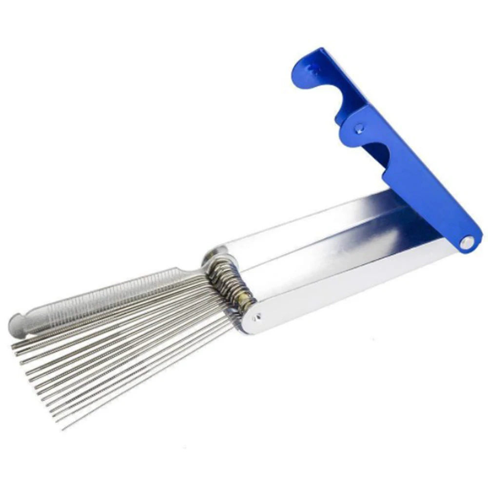 

Brushes Carburetor Cleaning Needles Kits Motorcycle Cleaner Tool 13PCS/Set 304 Stainless Steel Accessories Blue