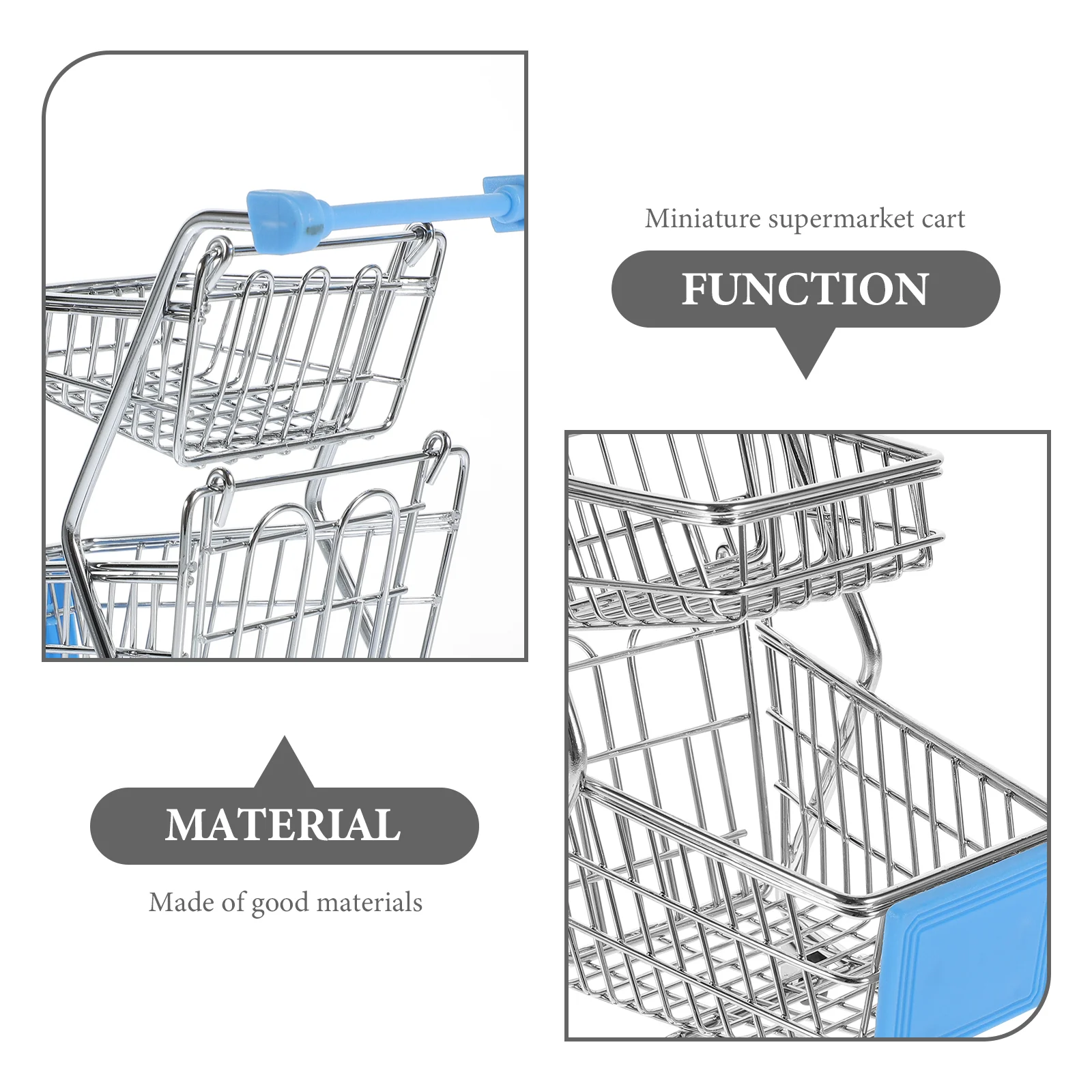 Корзина для покупок мини-супермаркет ручная тележка маленькие крошечные