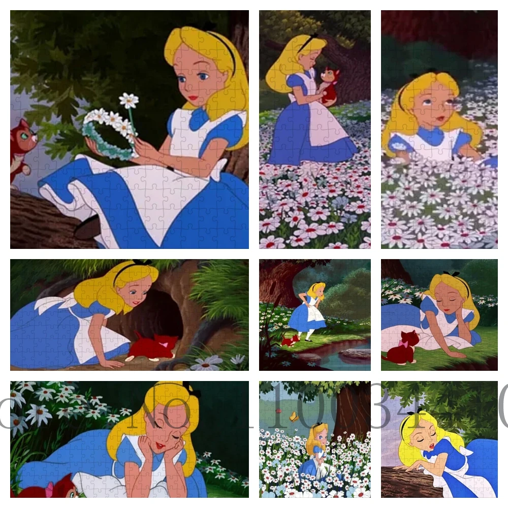 

Пазлы Disney «Алиса в стране чудес», 35/300/500/1000 шт.