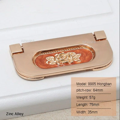 Современные дверные ручки в европейском стиле ящики двери шкафов темные простые