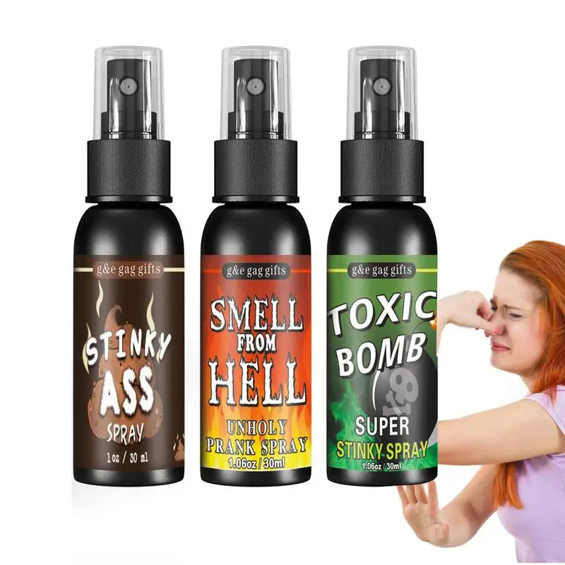 

Stinky Prank Liquid Halloween Prank Extra Strong Fart Spray Toy Poop Spray Stuff Joke Stocking Stuffers Gag Gift Funny Pranks