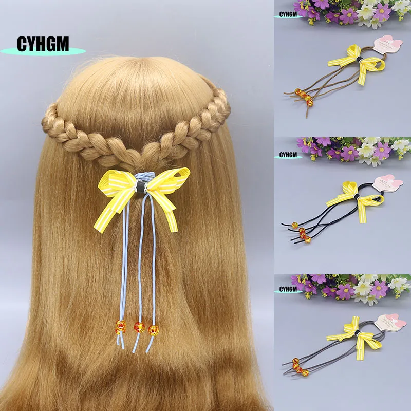 

wholesale New Fashion silk scrunchie hair ties Elastic hair band hair rubber band women's hanfu hair accessory D06-5