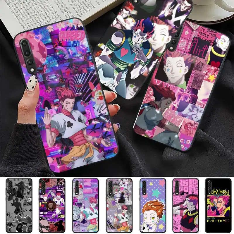 

Hisoka Anime Hunter X hunter anime Phone Case For Huawei P 8 9 10 20 30 40 50 Pro Lite Psmart Honor 10 lite 70 Mate 20lite