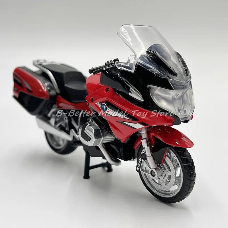

1:18 Литая модель мотоцикла Toy R1250 RT Easy Rider, копия уличного велосипеда, коллекционная копия