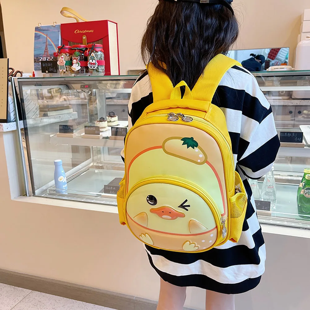 GNWXY New Small Students Schoolbag Girl Cartoon Cute Kindergarten School Bag 5-9 Years Old Children Spine Guard Backpack Boys