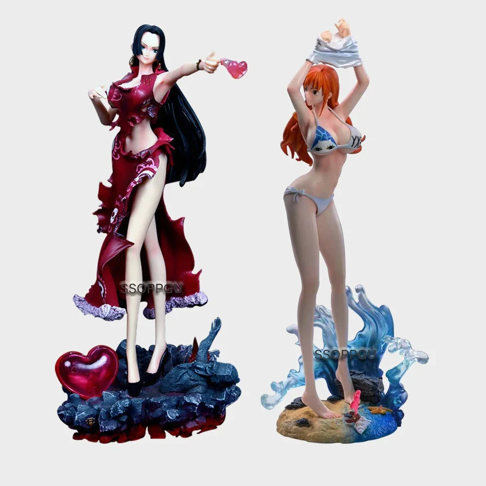 

Цельный аниме GK купальник фигурка Nami Boa Hancock ПВХ экшн Аниме периферийные фигурки коллекционные модели игрушки куклы Подарки для детей