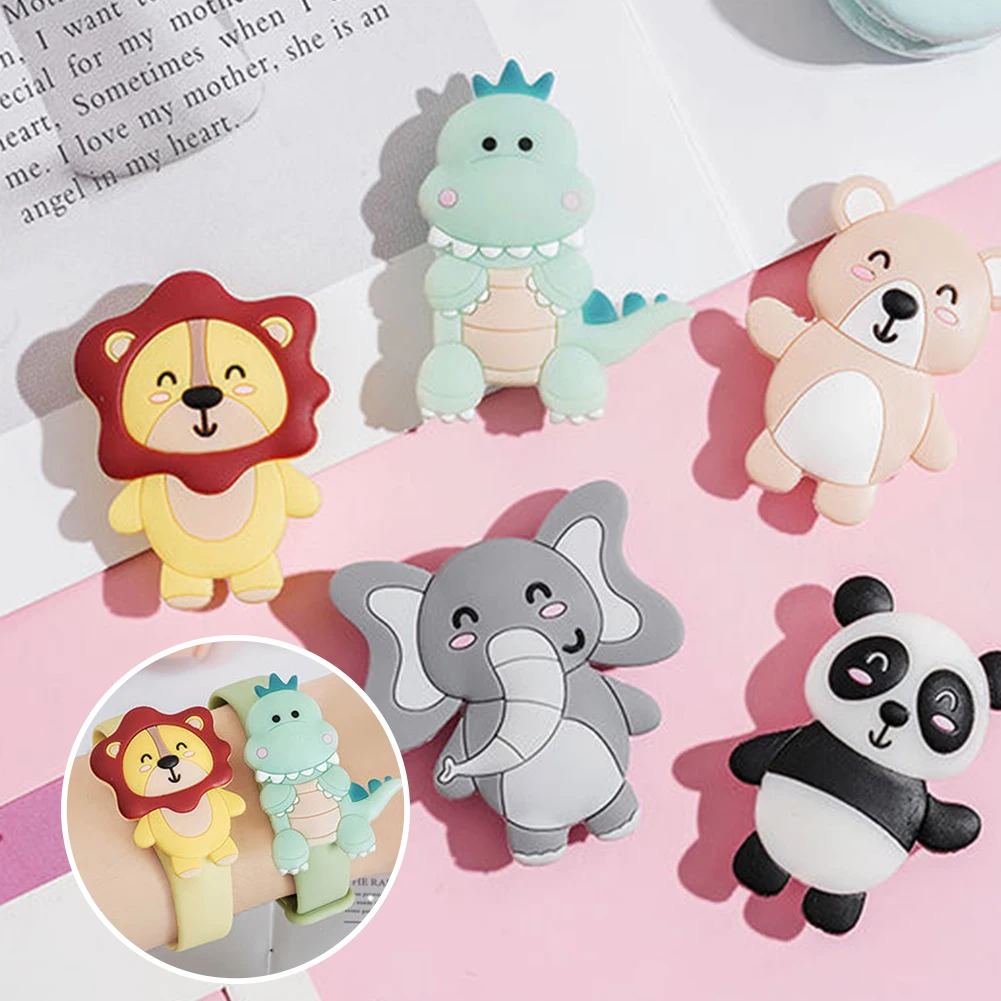 Mosquito Repellent Cartoon Children Silicone Bracelet Lightweight Mosquitoes Insect Watch Outdoor Anti-Mosquito Band