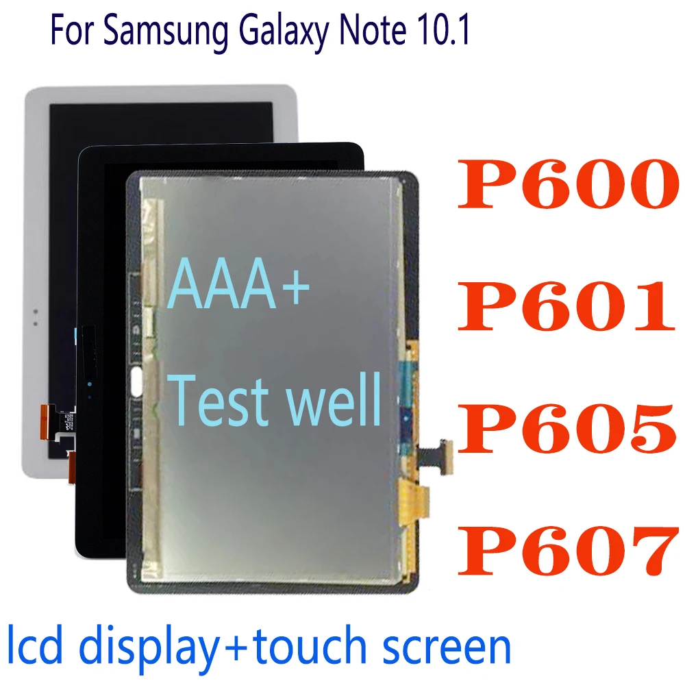 

10.1’’ LCD For Samsung Galaxy Note 10.1 P600 P601 P605 SM-P600 LCD Display Touch Screen Digitizer Assembly Replacement P600 P607