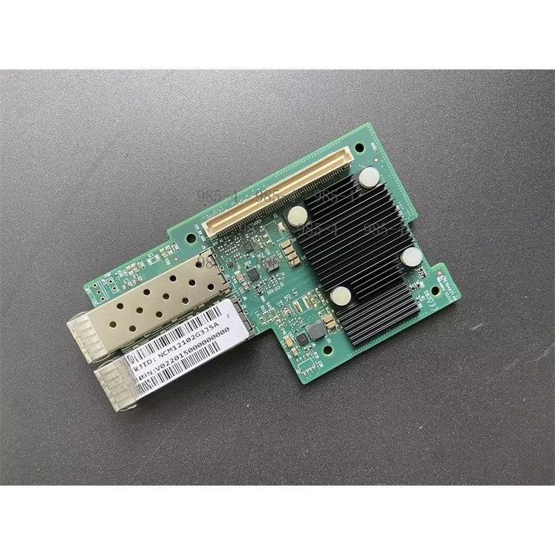 Фото Высокопроизводительная оптоволоконная карта 25G CX4421A с интерфейсом OCP, совместимая с AMD C6420 №4