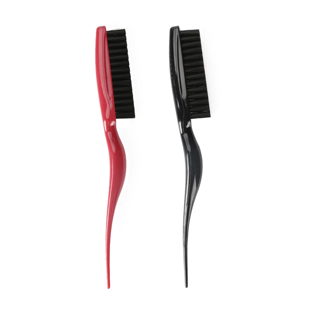 Парикмахерская щетка для волос с деревянной ручкой и щетиной кабана бороды