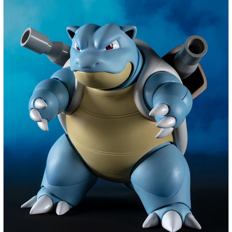 Bandai Original SHF POKÉMON BLASTOISE-ARTS REMIX- аниме фигурка в сборе модель игрушки Коллекционная