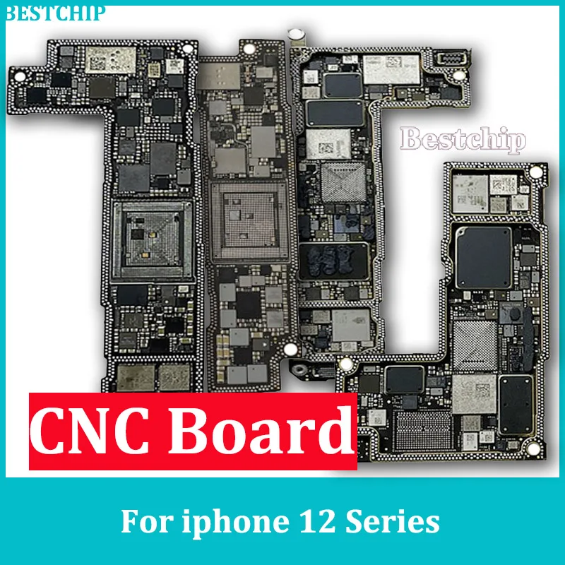 

CNC Board For iphone 12 12Pro Pro Max Mini Swap 64GB 128GB Remove CPU Baseband Drill For Upper Top Lower Down Layer Board Swap