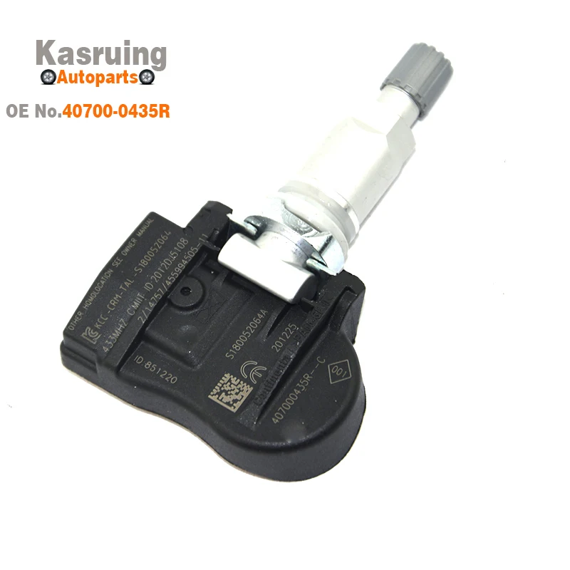 40700-0435R 407000435 R 40700 0435R Новый датчик давления в шинах TPMS для Renault Megane Laguna Fluence Latitude Zoe 433