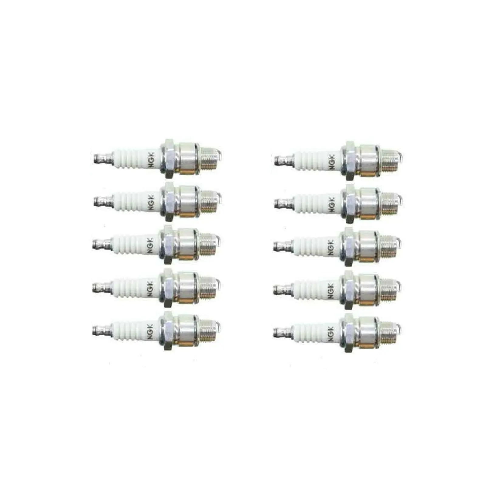 10PCS NGK Spark Plug for TOHATSU 9.9 hp 12hp 15hp 18hp 25hp 30hp 40hp M9.9B M9.9C M9.9D M12C M15B M15C M15D M18C M18D 2 Stroke