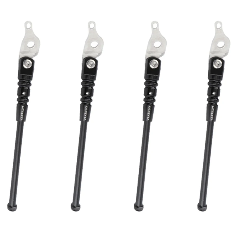 

4X Litepro Bicycle Kick Stand Road Bike Kickstand Mountain Bike Bicycle Cycle Rack For Brompton Accessories(Black)