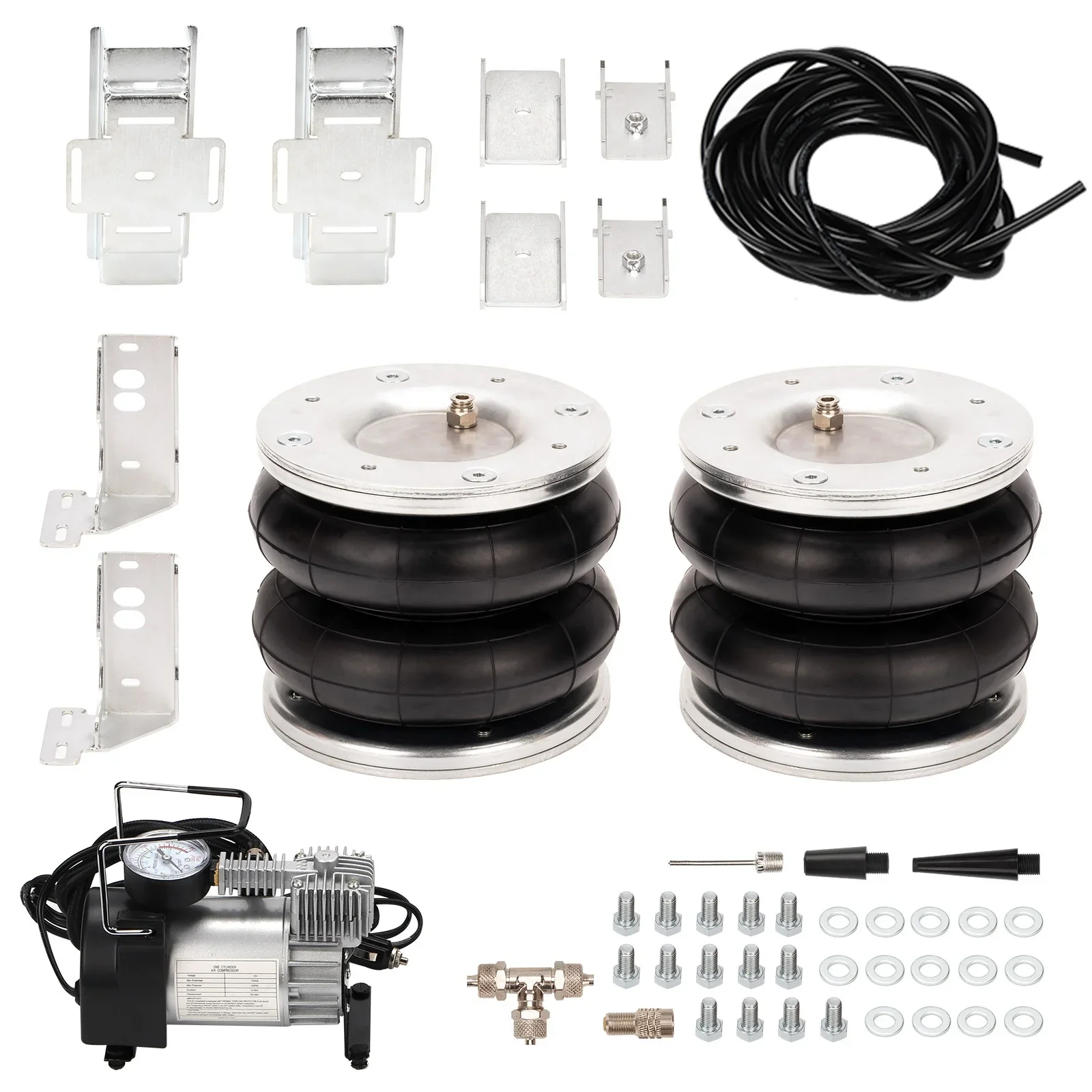Maxpeedingrods Пневматическая подвеска Пружинные сильфоны + комплект компрессора для