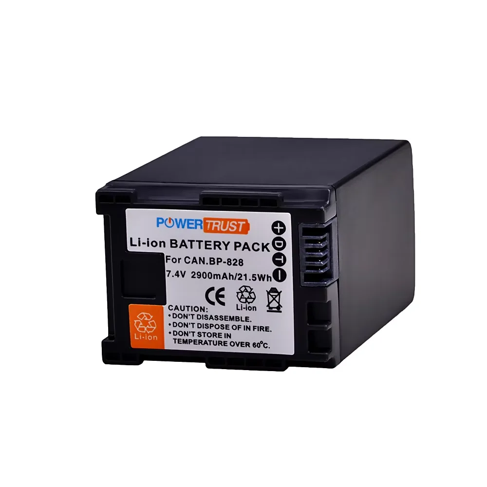 Аккумулятор BP-828 для Canon VIXIA HF G40 G50 G70 XA40 XA45 XA55 XA65 XA75 XA10 XA15 XA20 XA25 XF400 XF405