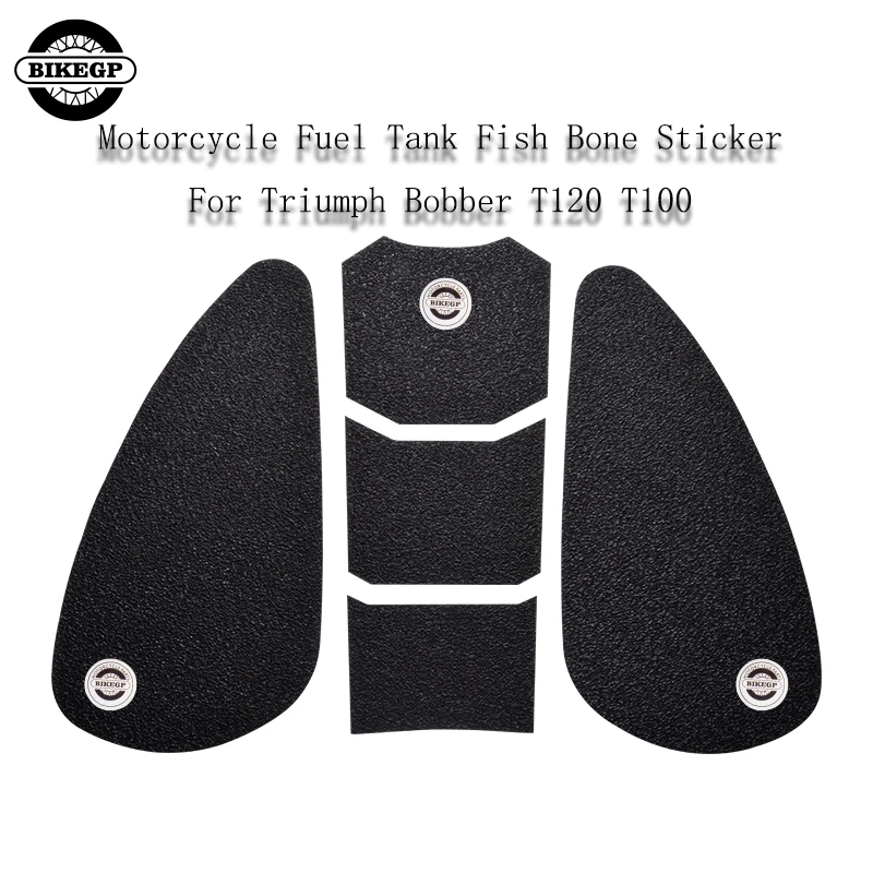 Резиновая наклейка на топливный бак для мотоцикла в стиле ретро Triumph Cafe Racer T120 T100 |