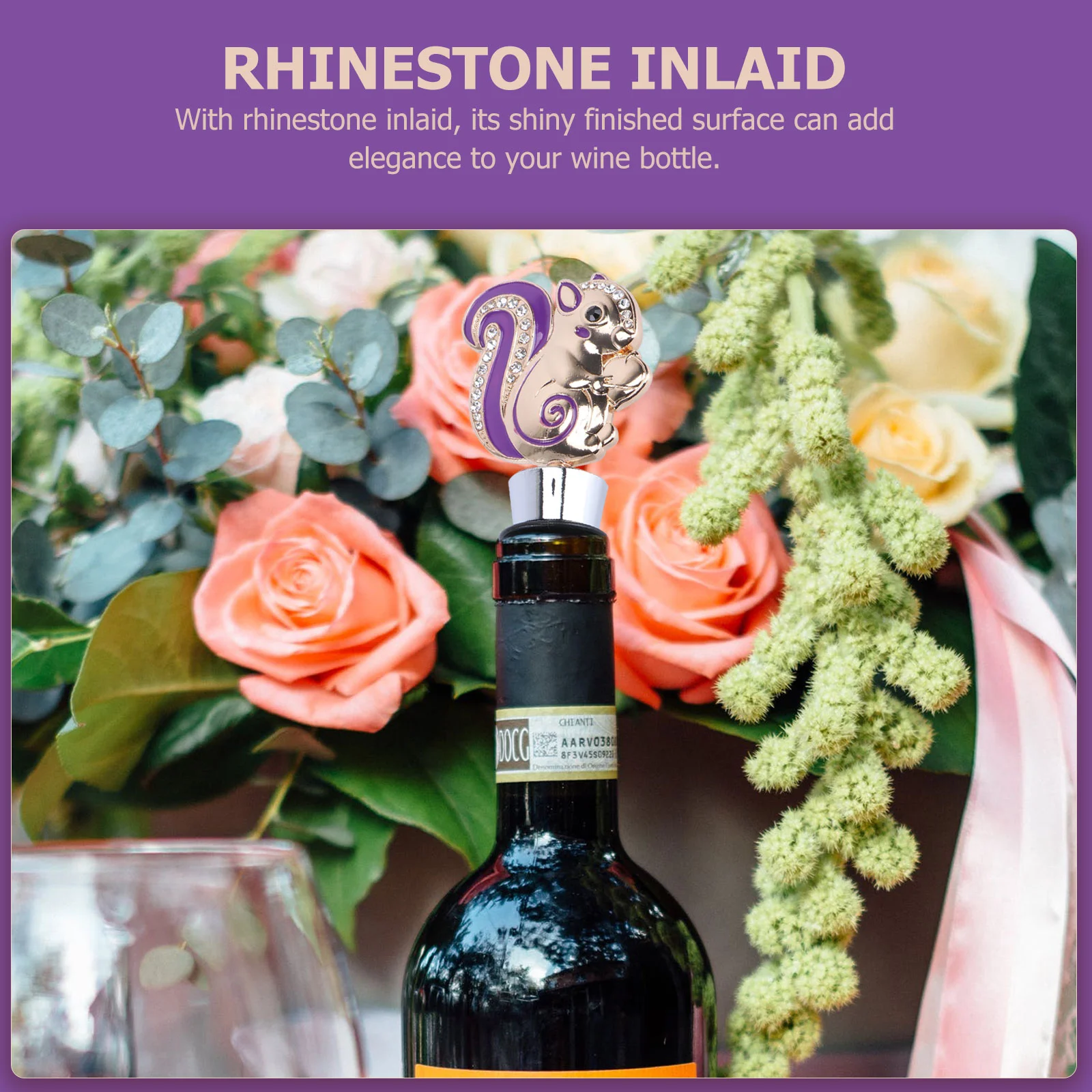 Пробки для белки креативная пробка со стразами пробки бутылок из сплава