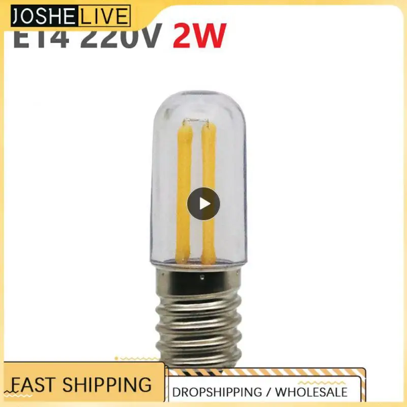 

220V Dimmable E12 E14 LED Bulb Fridge Light Aplliance Filament Bulb 25W Incandescent Bulb Equaivalent for Refrigerator