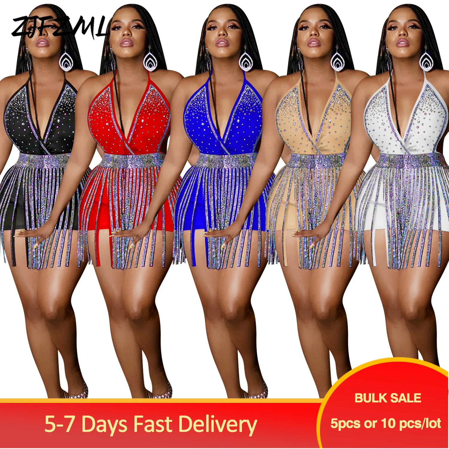 

Оптом в партии Новые летние женские платья, винтажное облегающее платье с рюшами, простое пляжное платье Y2K с коротким рукавом