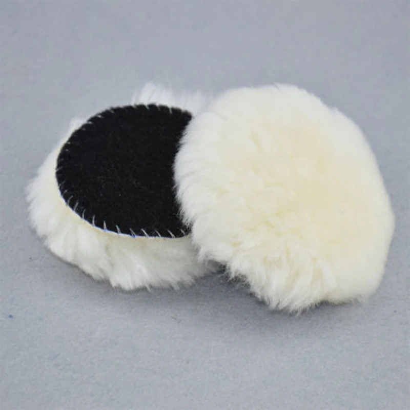 

10x Woolen Polishing Buffer Pads Heavy Cut Pads For Car Polisher 3 Practical UK