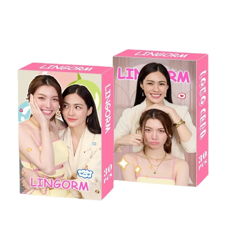 30 шт./компл. тайская звезда LingOrm ломо-карта драма секрет нас персонажи Линга и Орм