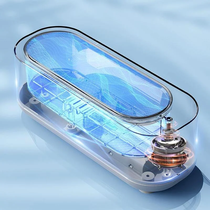 

Mini Jewelry Cleaner Portable Glasses Braces Cleaning Machine Multifunctional Bath Vibration Cleaner Home Cleaning Products