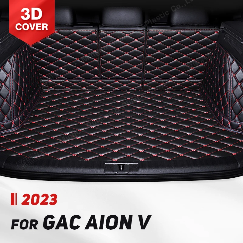 

Автомобильный коврик для багажника с полным покрытием для GAC Aion V 7-Seat 2023, автомобильный коврик для багажника, подкладка для груза, защитные аксессуары для интерьера