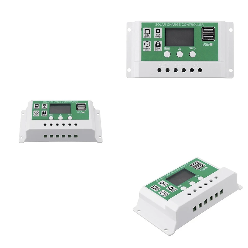 

AT14 12V/24V Solar Charge Controller PWM Battery Charger PV Regulator For Lead Acid Battery Li-Ion Lithium Batteries