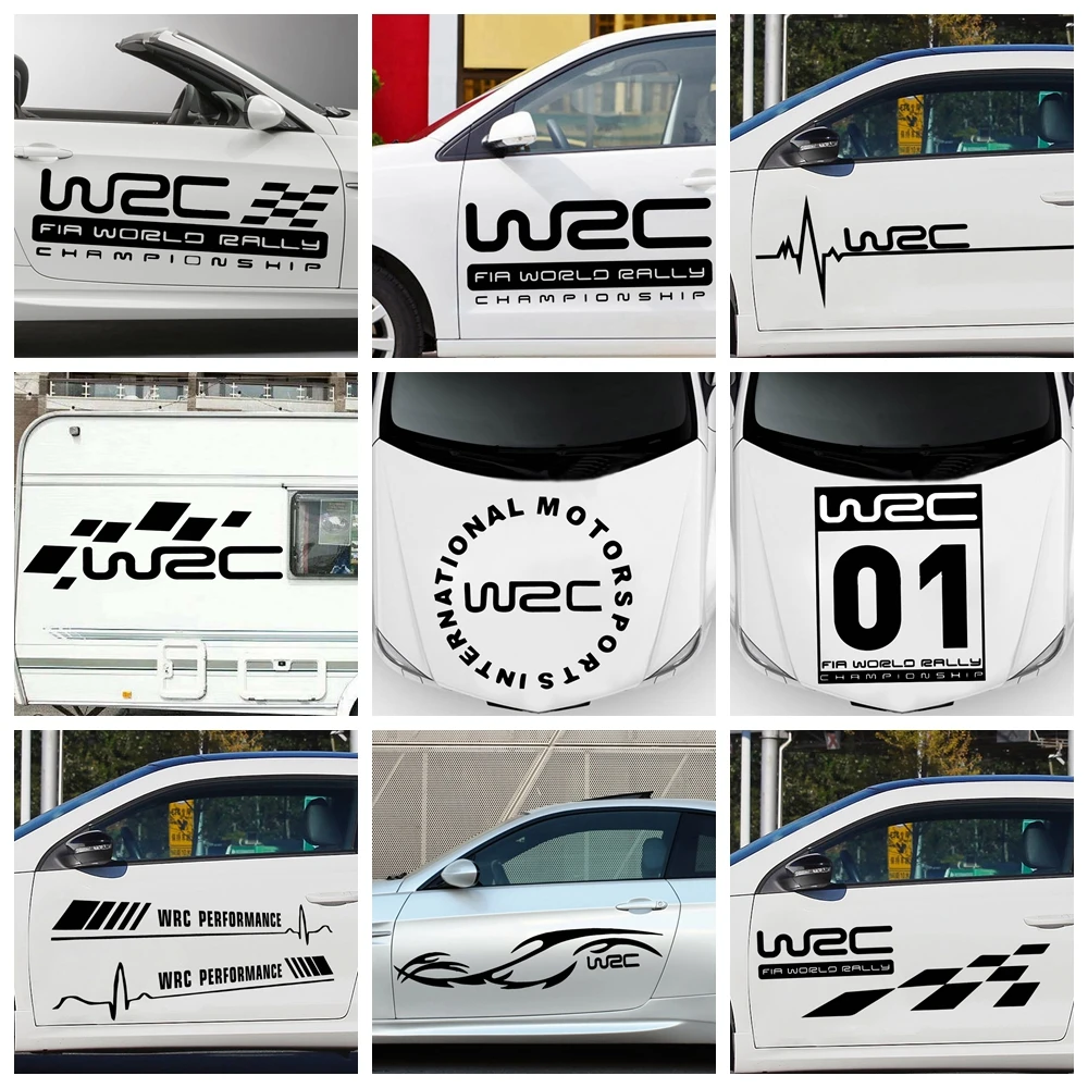 Автомобильная наклейка наклейки WRC с надписью Ussr модные креативные на все тело