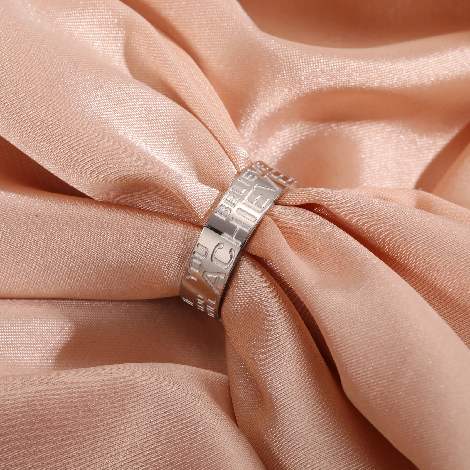 Jeshayuan если вы считаете Вы добьетесь веры кольцо смелость ободрение для