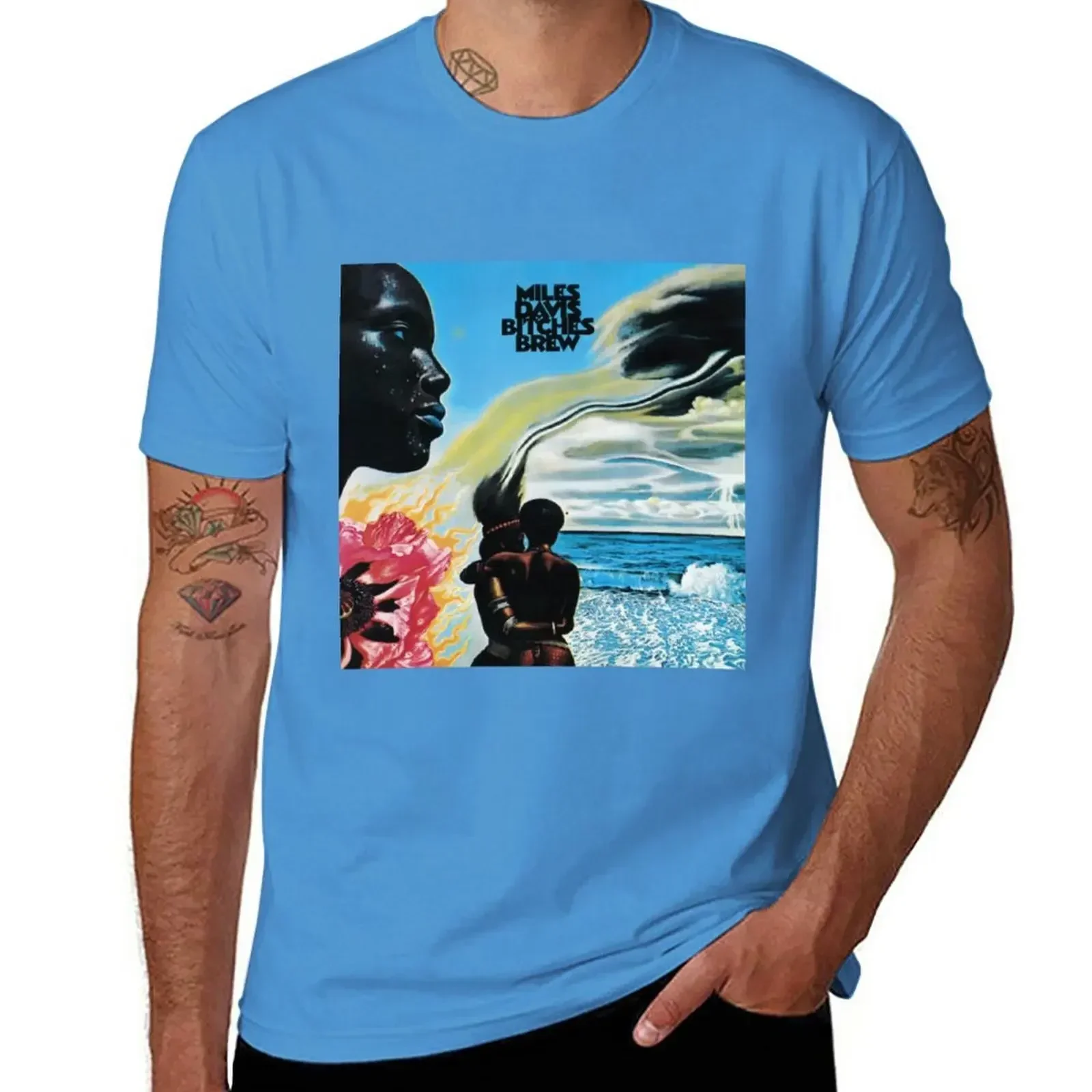 Модная рубашка с принтом манга Майлс Дэвис одежда из аниме белые тяжелые