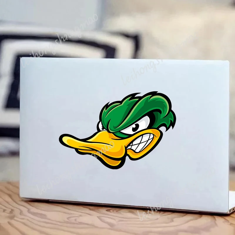 Фото WHL #   Наклейки для автомобиля Angry Duck Head, бамперы для ноутбуков, окон, автомобилей, мотоциклов, царапины, виниловые наклейки №2