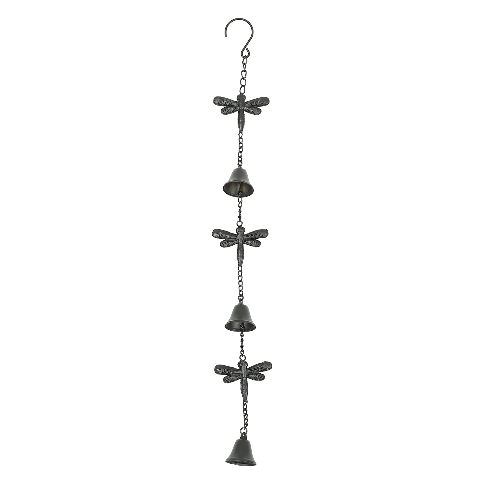 

Wind Chime Iron Dragonfly Hanging Windchime Garden Pendant Delicate Bell Decoration