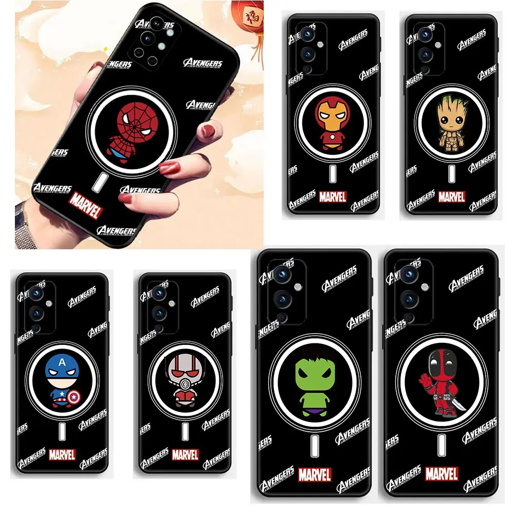 

Marvel Comics Heros Avengers Funda Case for OnePlus 7 7T 8 8T 9 9R 10 Nord N100 CE 2 Pro Oppo A54 A95 A93 A31 A52 A31 4G 5G Case