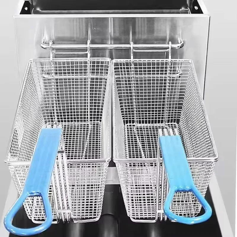 Профессиональное кухонное оборудование фритюрница с одним резервуаром газовая