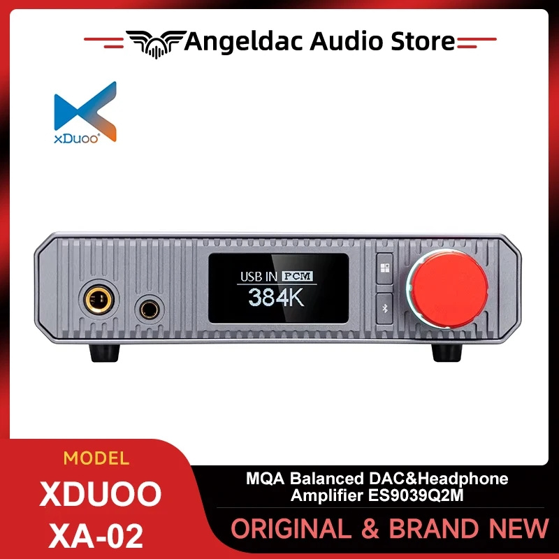 XDUOO XA-02 MQA Сбалансированный ЦАП и усилитель для наушников ES9039Q2M DSD256 PCM32Bit/384 кГц XA02
