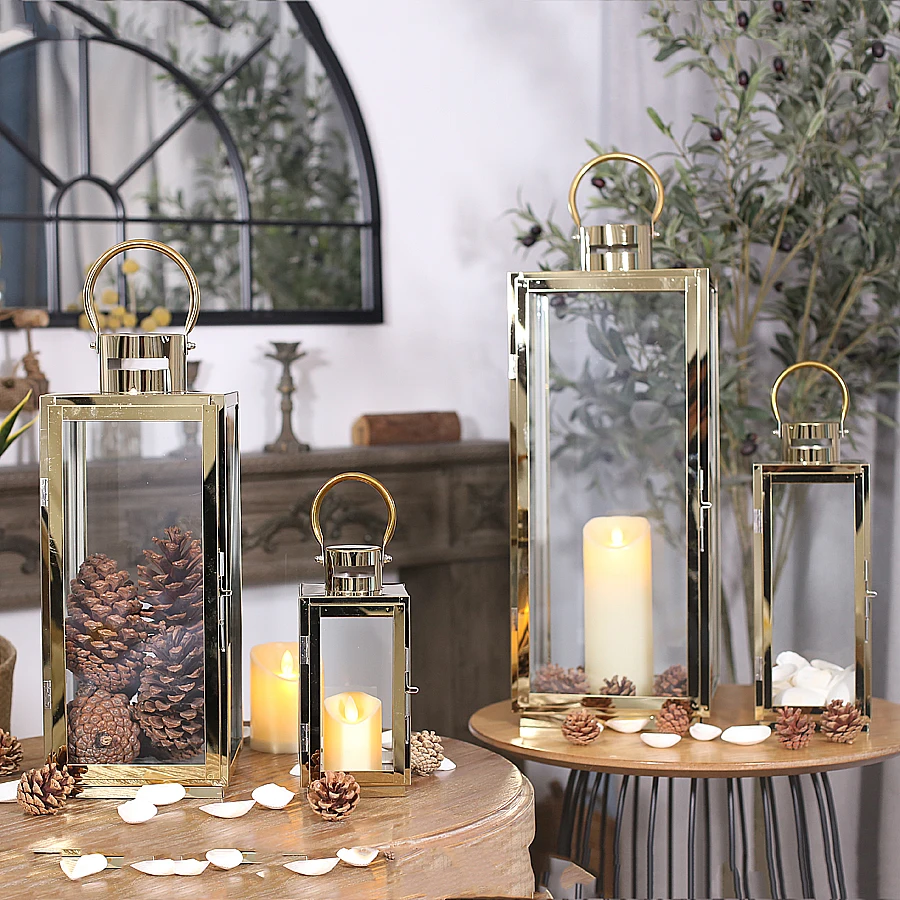 

Nordic Light Luxury Glass Scentedtick Chandelier Home Candle Holders Vintage Modern Table Ornament Wedding Room Decor LSL150YH