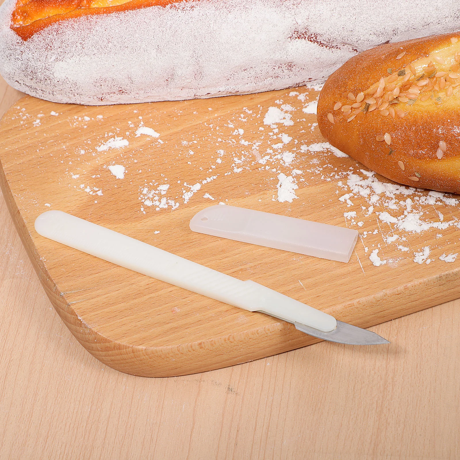 Хлеб Lame Пекарня Контурный нож Лезвие бритвы Скребок Кухонные принадлежности