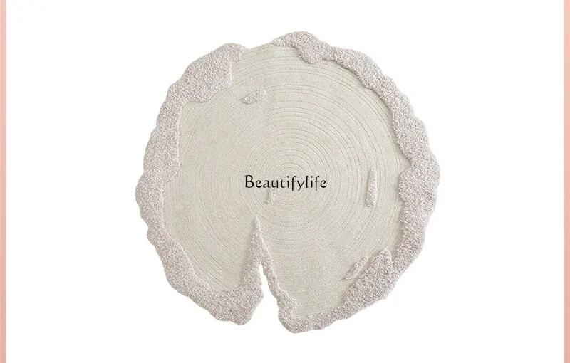 Ром бархатный круглый ковер неправильной формы для гостиной диван специальной