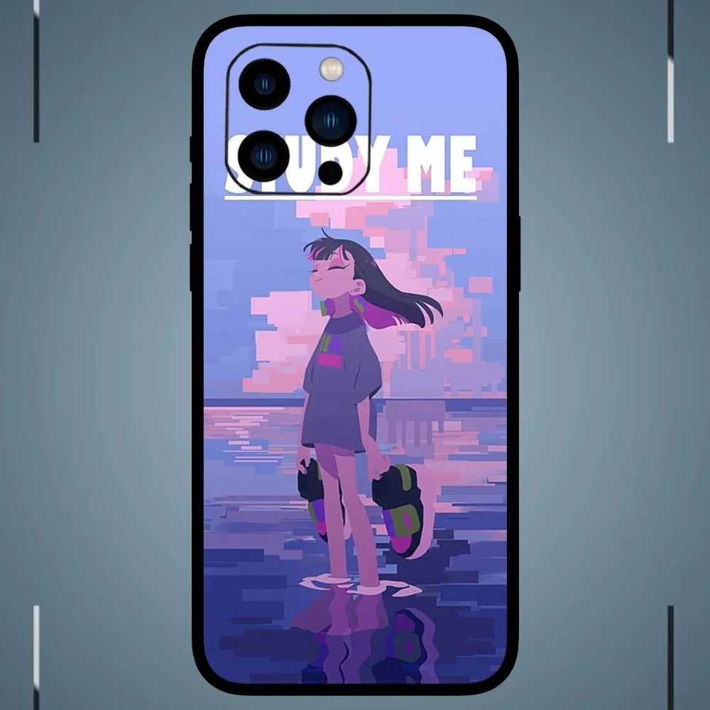 Мультяшный чехол Z-Zutomayo для телефона iPhone 15 14 13 12 11 Pro Max mini XS XR X 8 Plus SE